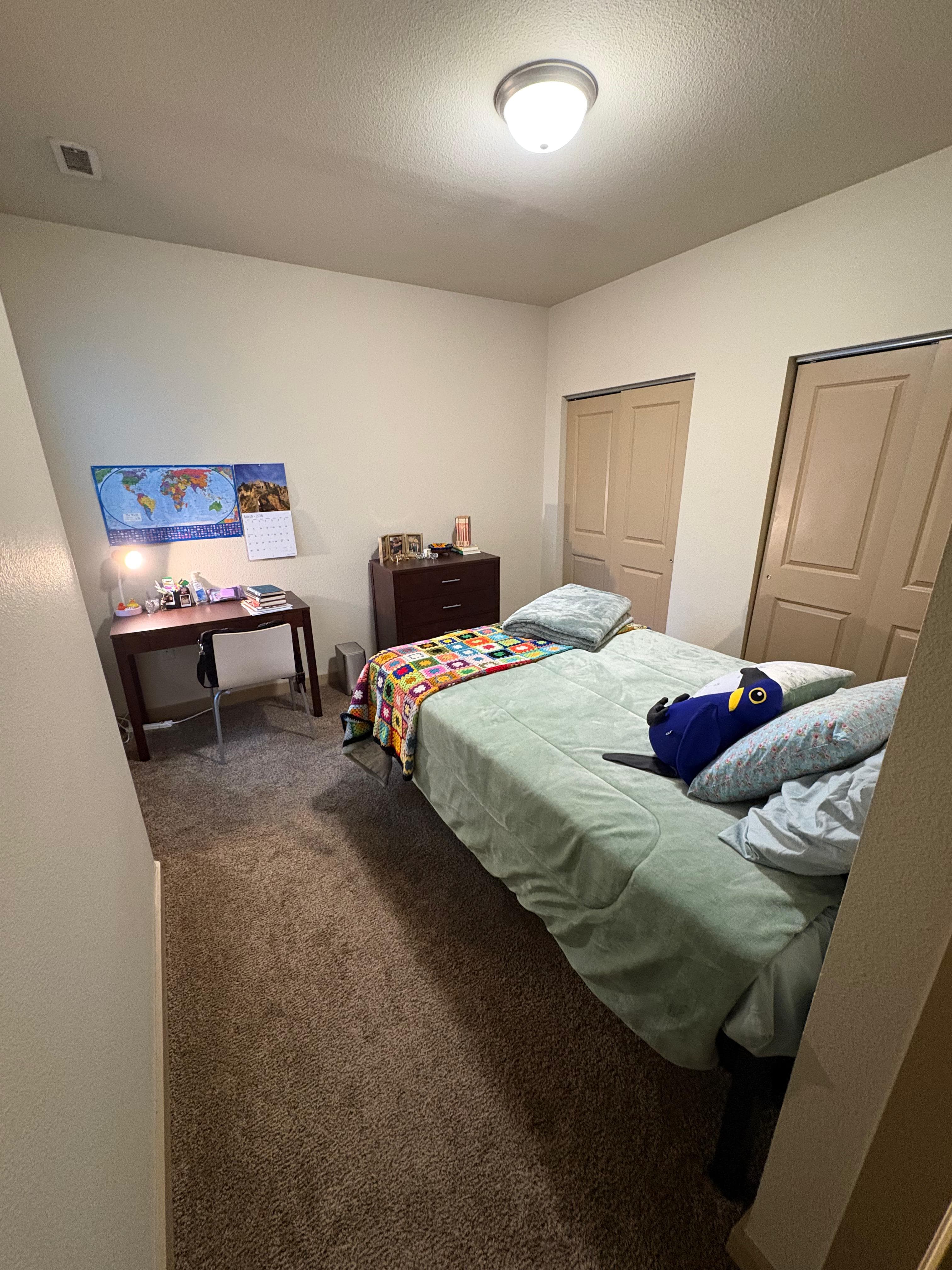 3 Private Rooms Available in Eugene Apartment // Summer Sublease